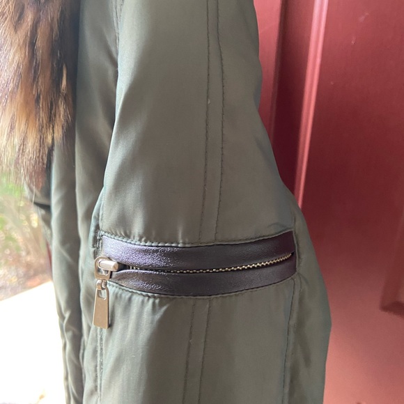 Michael Kors Olive Green Hunter Jacket -Size Small - Picture 14 of 16